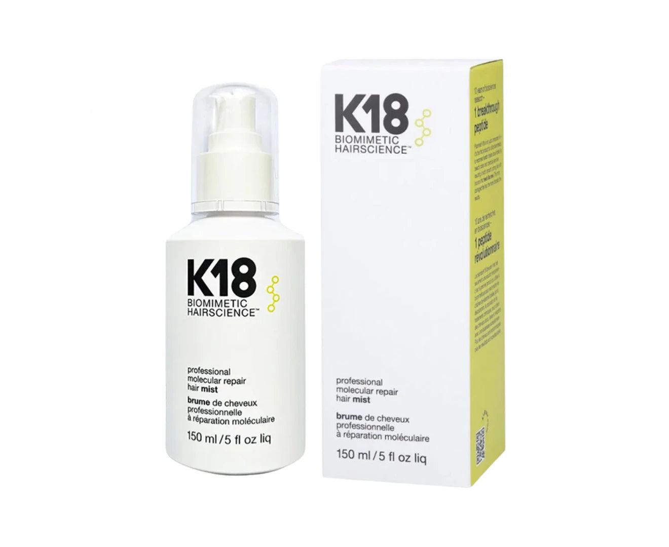 K18 popular MOLECULAR REPAIR HAIR MIST