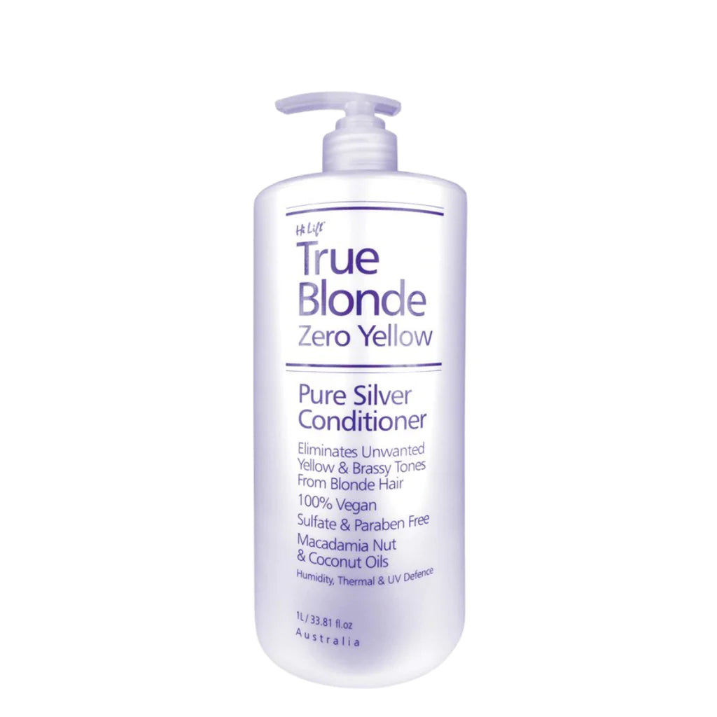 Hi Lift True Blonde Zero Yellow Pure Silver Conditioner 1l