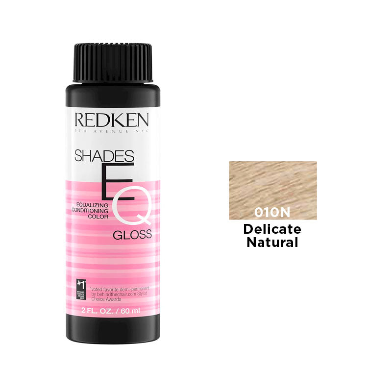 Redken Shades Eq Gloss Equalizing Conditioning Color 60ml “ Delicate Natural 010n