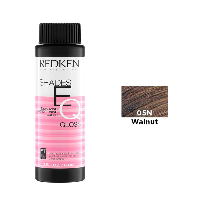 Redken Shades Eq Gloss Equalizing Conditioning Color 60ml “ Walnut 05n
