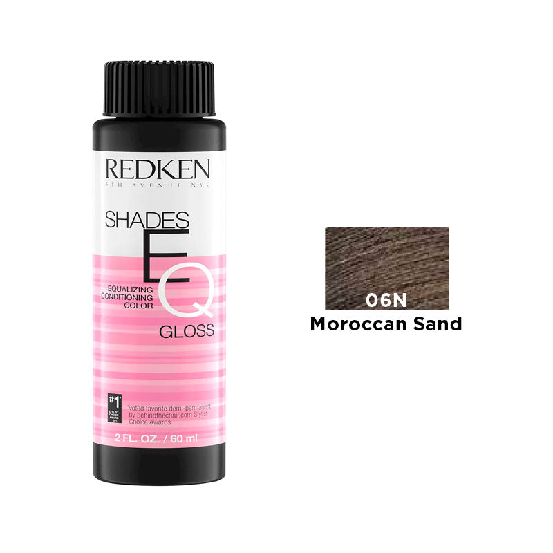 Redken Shades Eq Gloss Equalizing Conditioning Color 60ml “ Moroccan Sand 06n