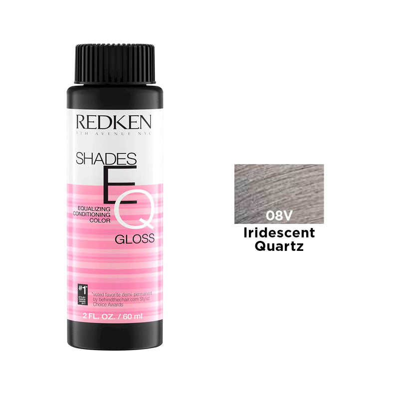 Redken Shades Eq Gloss Equalizing Conditioning Color 60ml “ Iridescent Quartz 08v