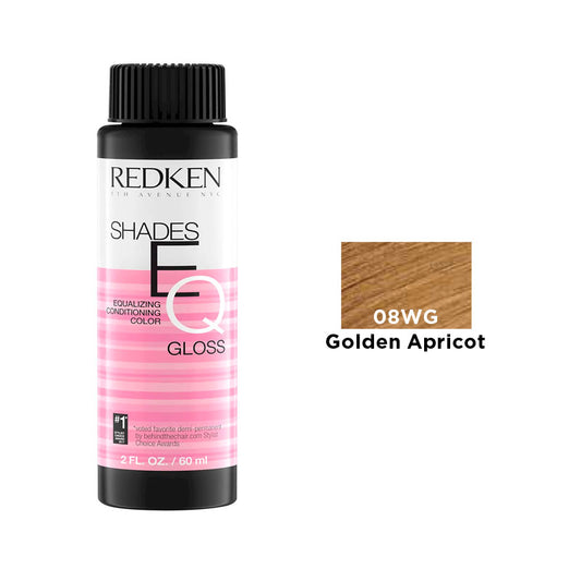 Redken Shades EQ Gloss Equalizing Conditioning Color 60ml – Gold Apricot 08WG