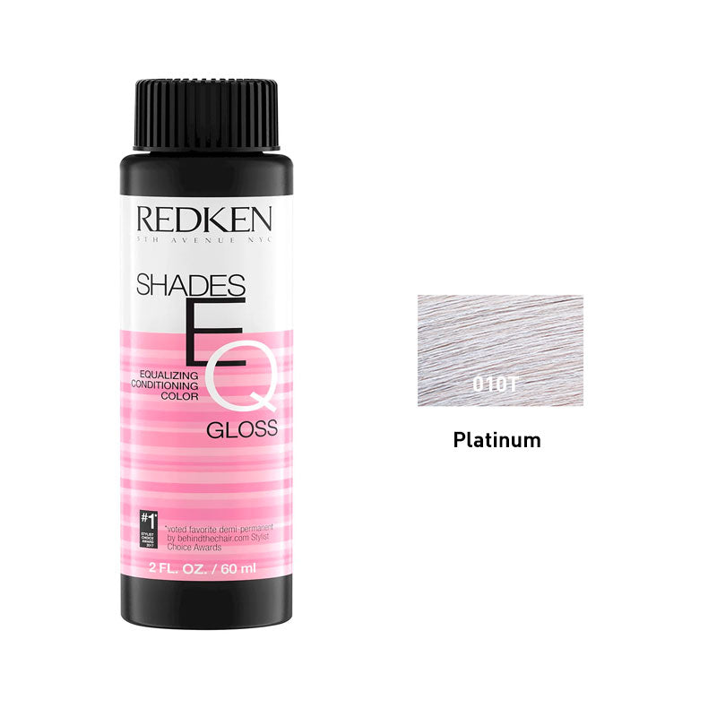 Redken Shades Eq Gloss Equalizing Conditioning Color 60ml “ Platinum 010t