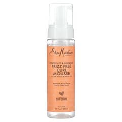 SheaMoisture, Frizz Free Curl Mousse, Coconut & Hibiscus, 7.5 fl oz (222 ml)