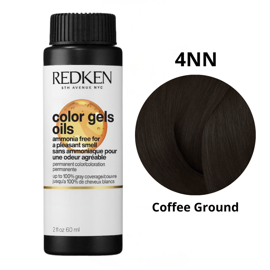 Redken Colour Gels Oils 4NN Coffee Grounds 60ml