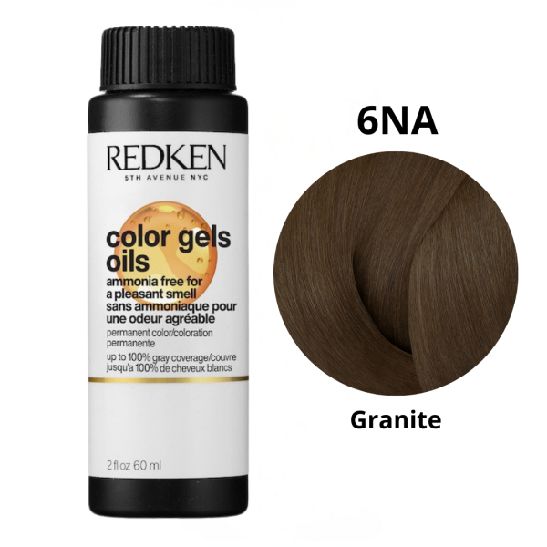 Redken Colour Gels Oils 6NA Granite 60ml
