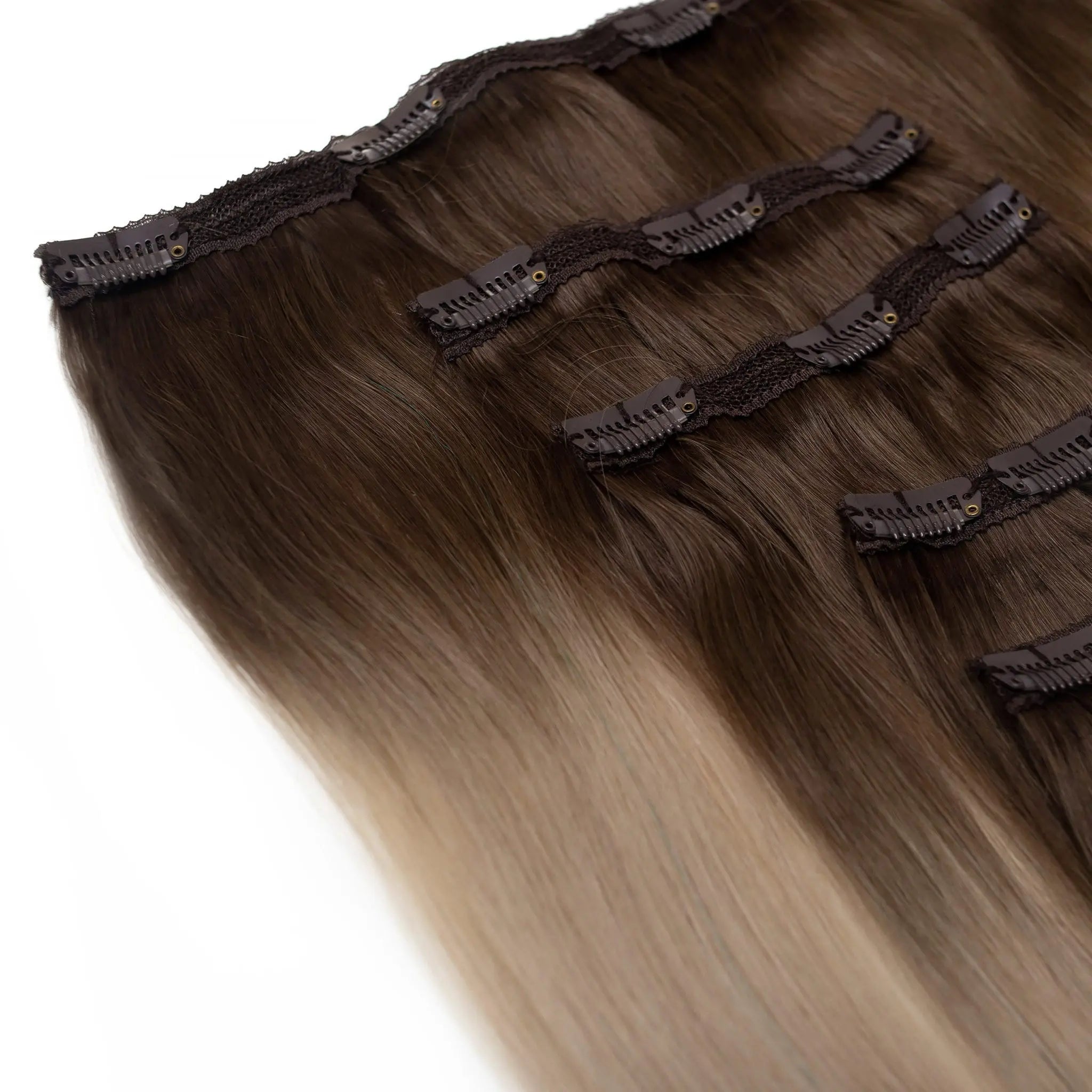 Coffee n Cream Clip in Hair Extension