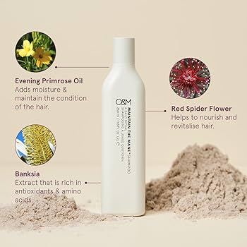 O&M Maintain The Mane Shampoo 350ml