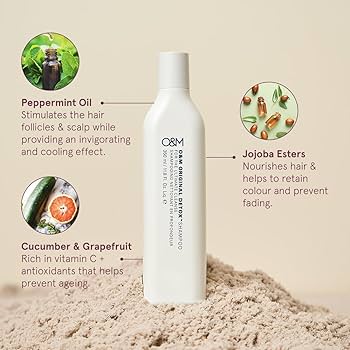 O&M Original Detox Shampoo 350ml