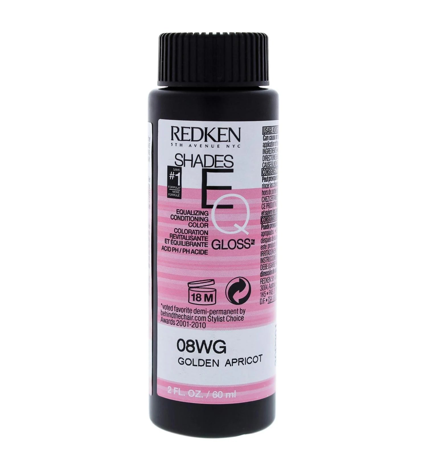 Redken Shades EQ Gloss Bonder Inside 08WG Golden Apricot 60ml