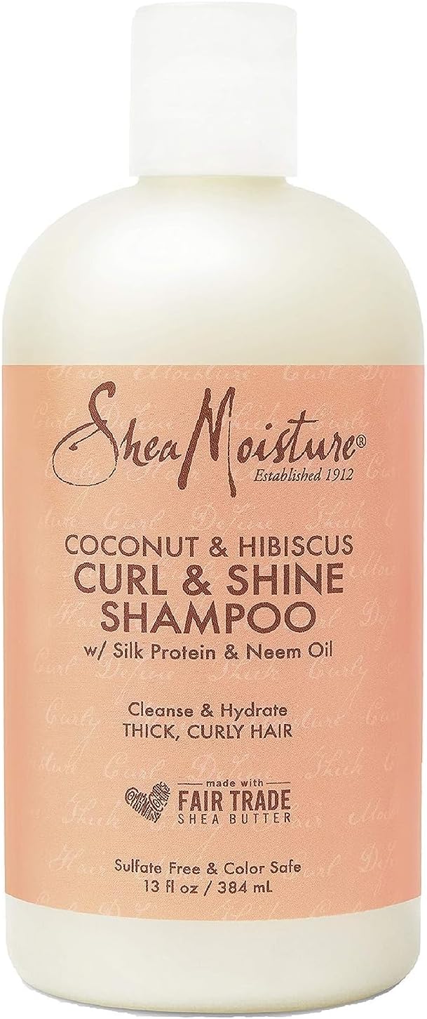 Shea Moisture Coconut Hibiscus Curl Shampoo 384ml