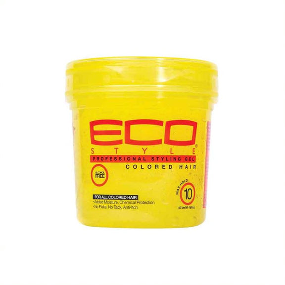 Eco Color Treated Styling Gel -Yellow 16oz