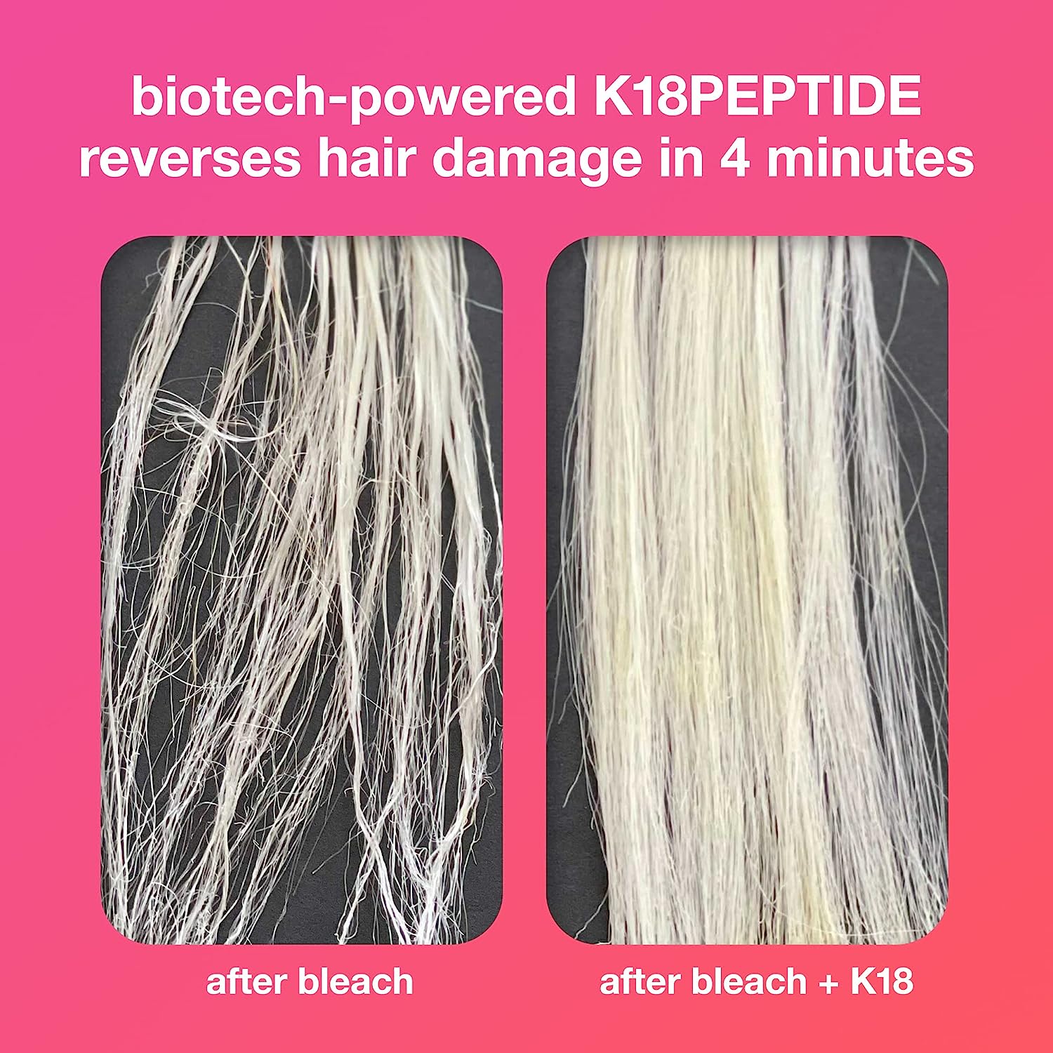 K18 Hair Biomimetic Hairscience Leave-In Molecular Repair Hair Mask 15 Ml