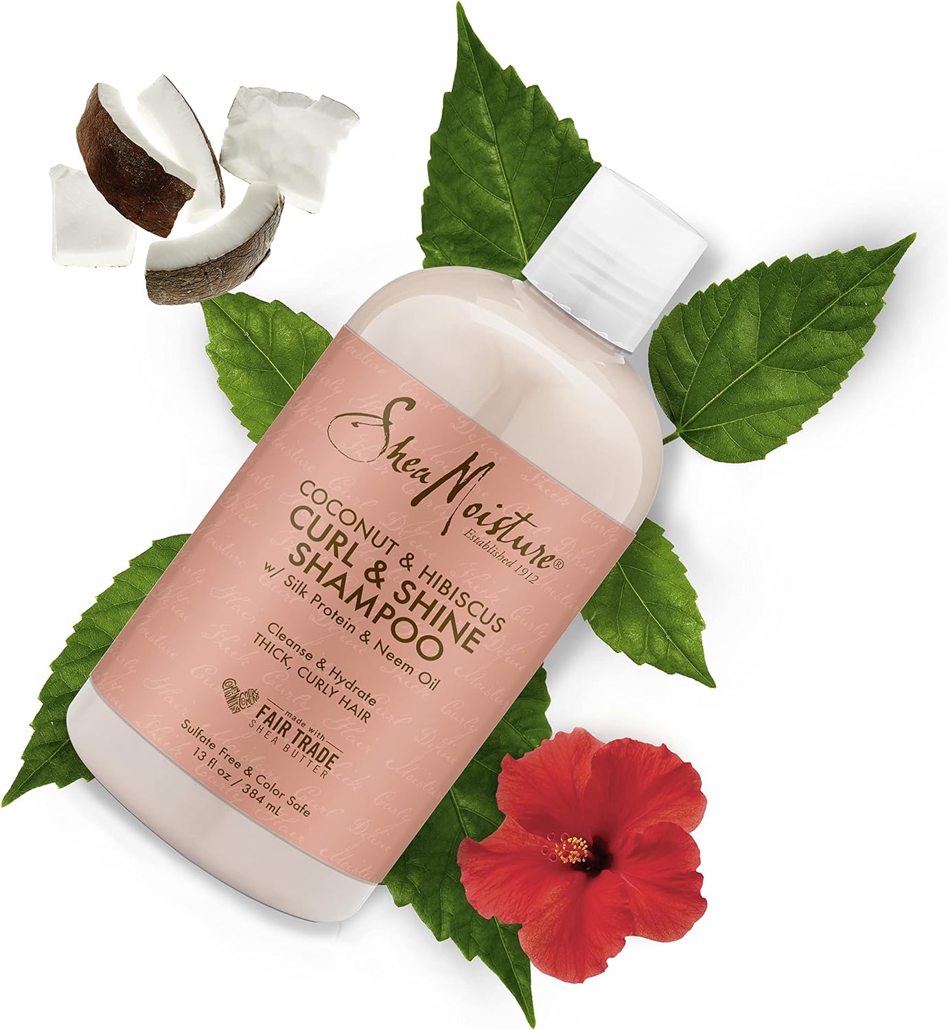 Shea Moisture Coconut Hibiscus Curl Shampoo 384ml