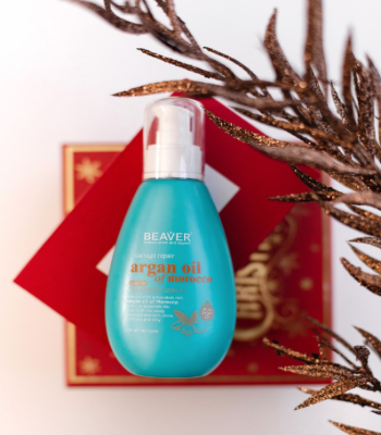 Beaver Argan Oil Keratin Repairing Hair Serum