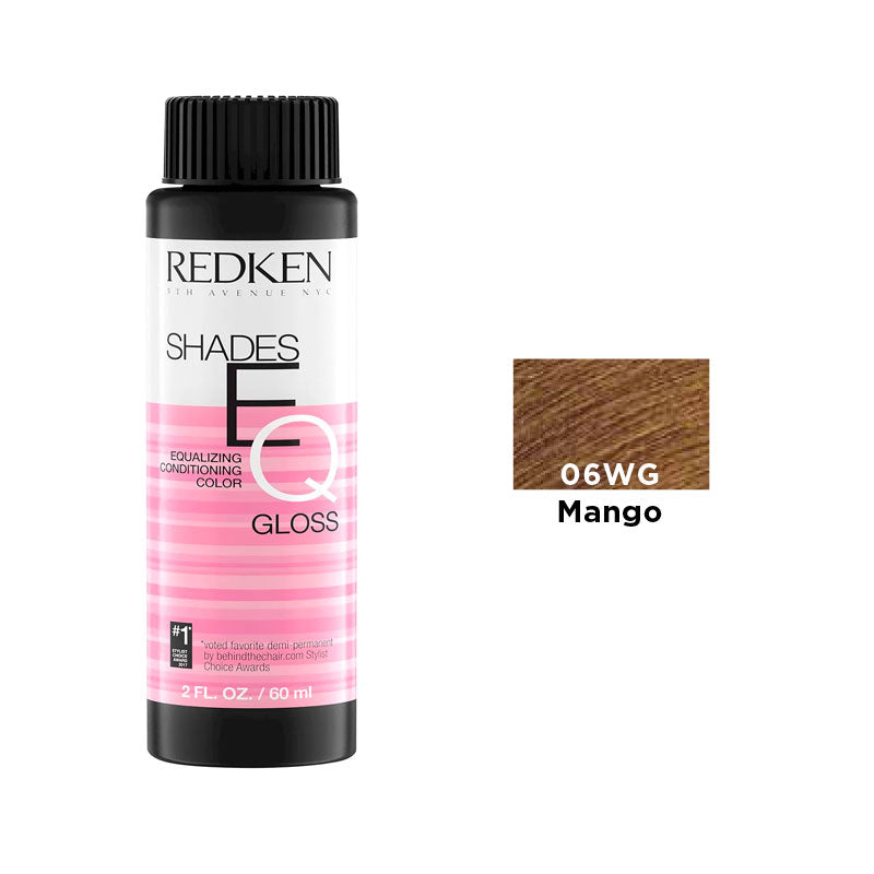 Redken Shades Eq Gloss Equalizing Conditioning Color 60ml “ Mango 06wg