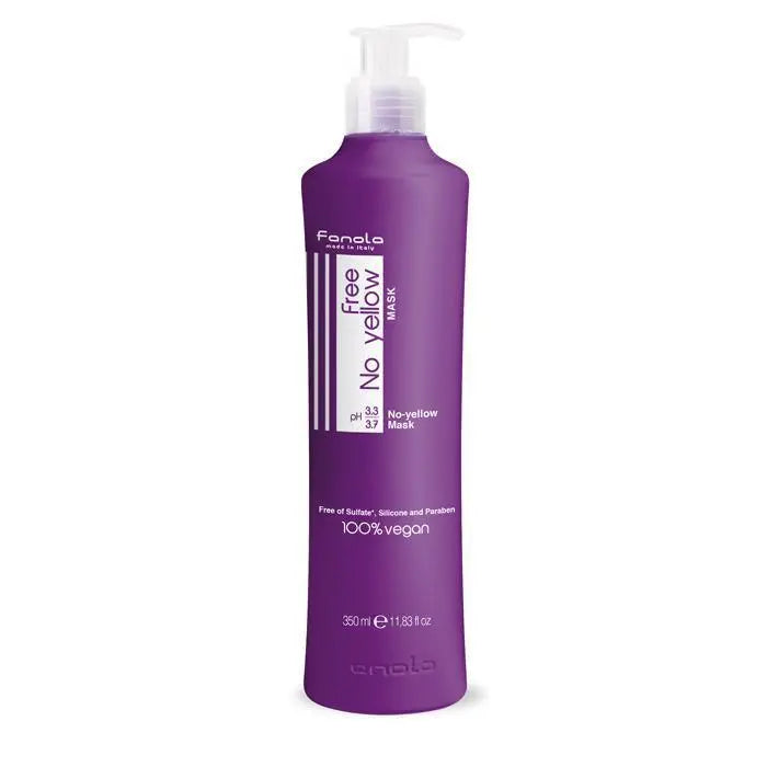 Fanola 100% Vegan No Yellow Mask 350ml