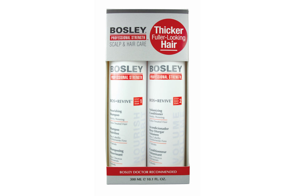 Bosley Bos-Revive Shampoo & Conditioner (Color-Treated Hair) 300ml