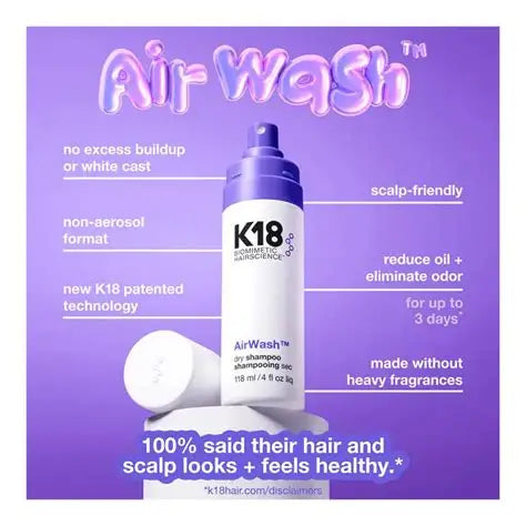K18 Airwash Dry Shampoo 118ml