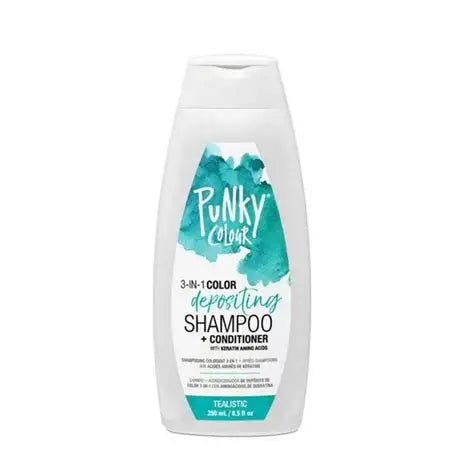 Punky Colour Teal Depositing Shamp+Cond 250ml