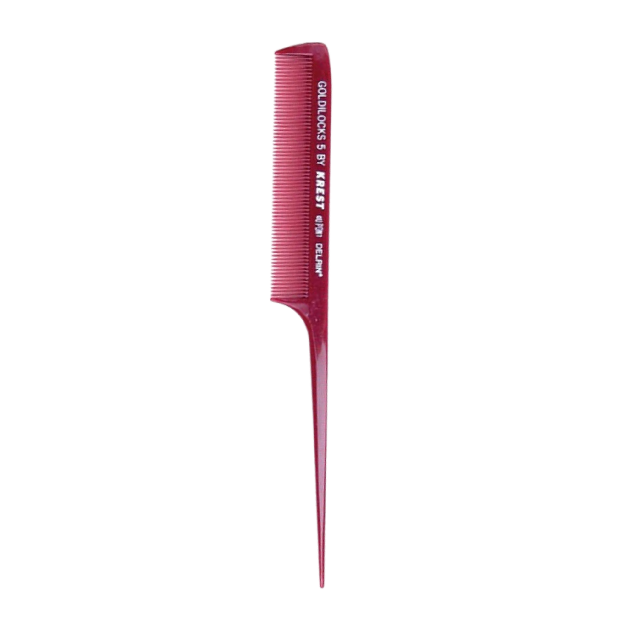 Goldilocks 5 Extra Fine-Tooth Rat Tail Pro Comb