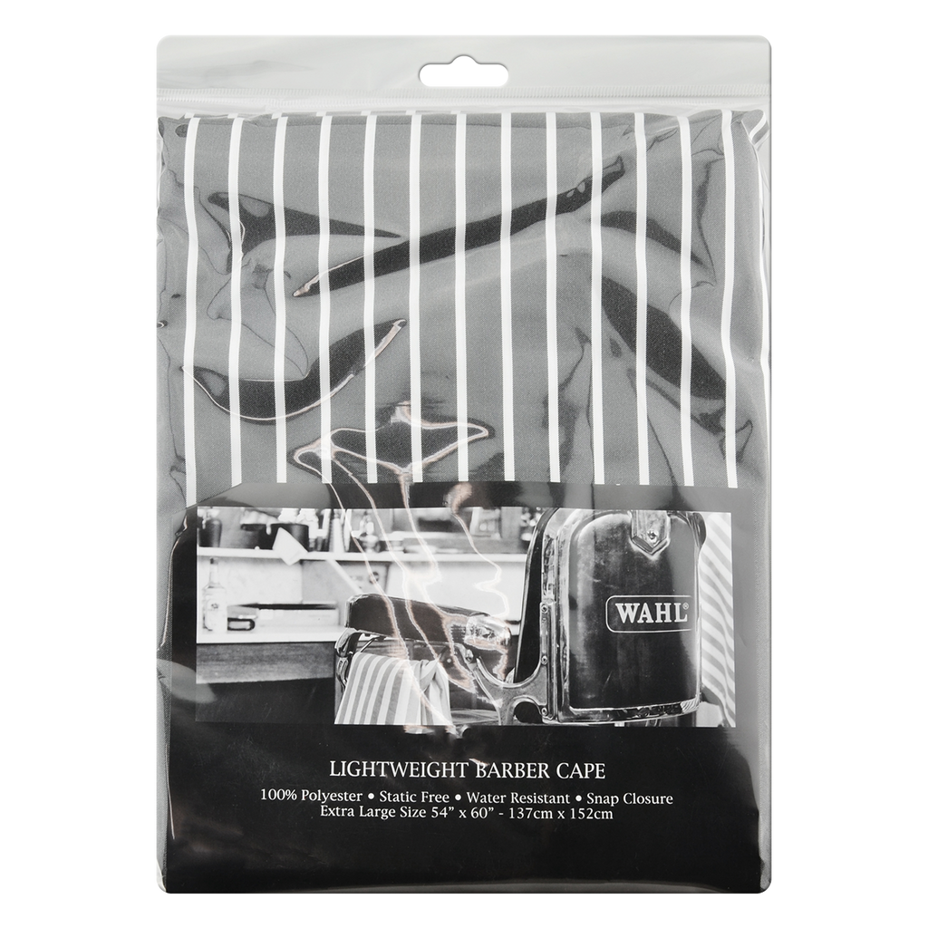 Wahl Striped Lightweight Cape