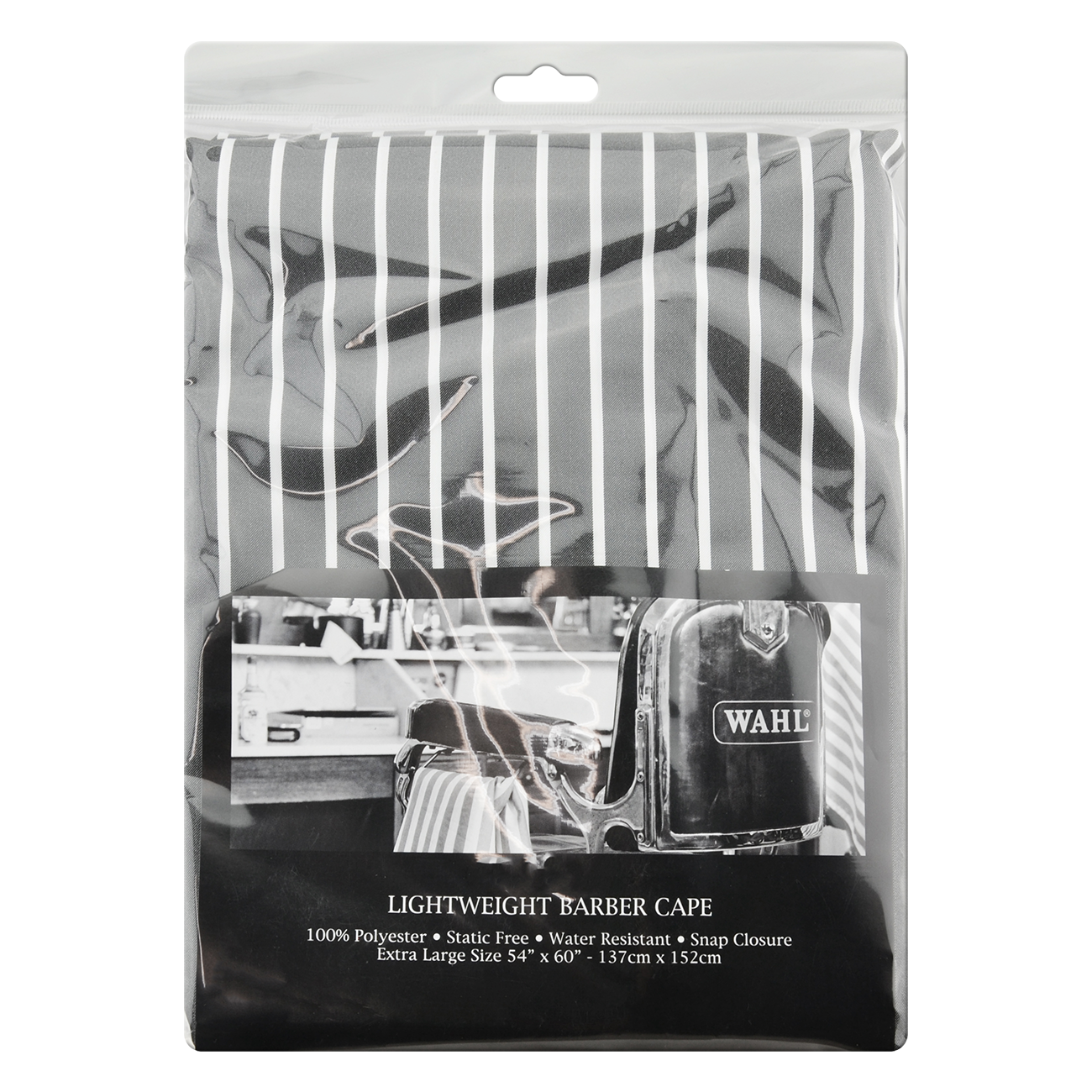 Wahl Striped Lightweight Cape