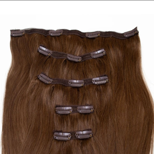 Mocha Clip in Hair Extension