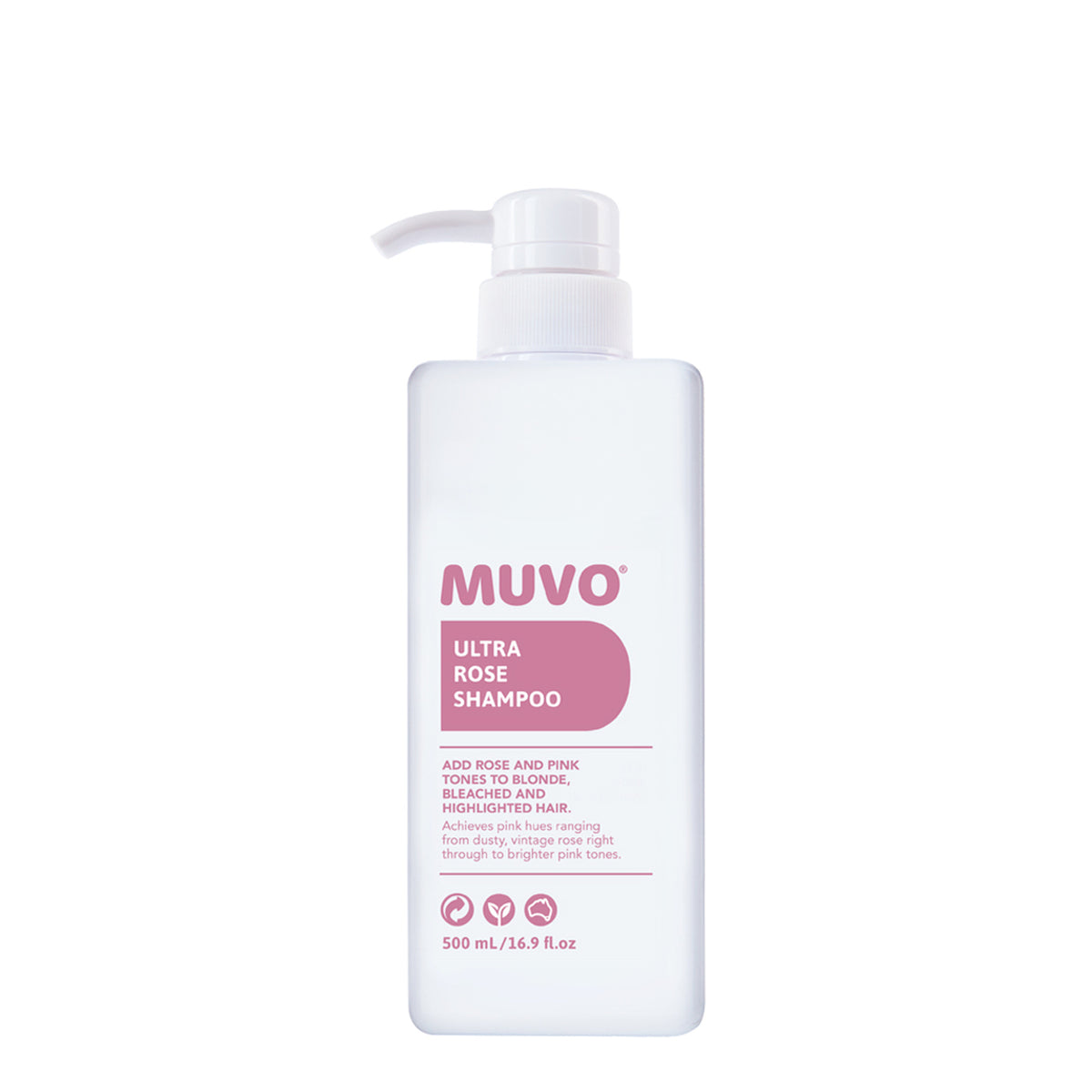 Muvo Ultra Rose Blonde Shampoo - 500ml