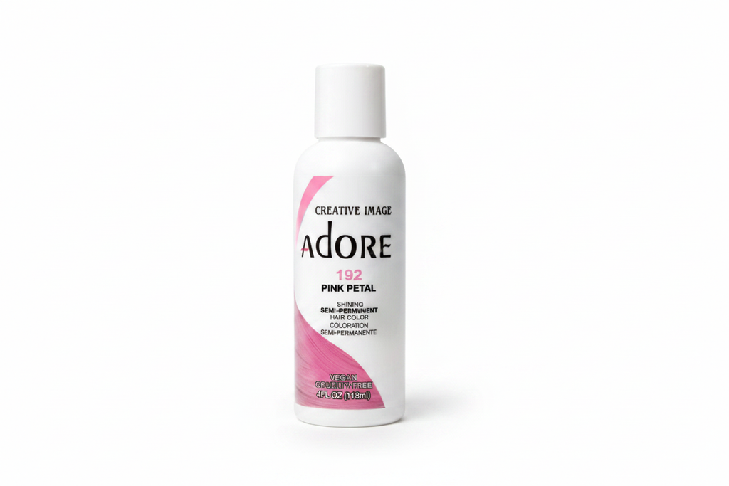 Adore Pink Petal 192 - Clean White