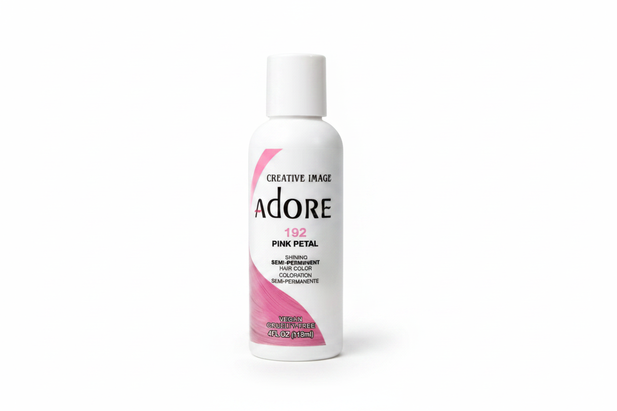 Adore Pink Petal 192 - Clean White