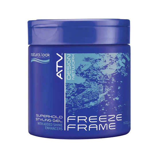 Natural Look Freeze Frame Superhold Styling Gel 500g