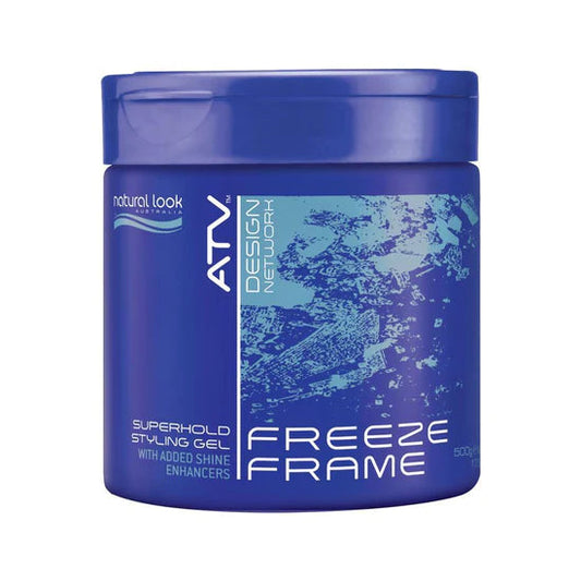 Natural Look Freeze Frame Superhold Styling Gel 500g