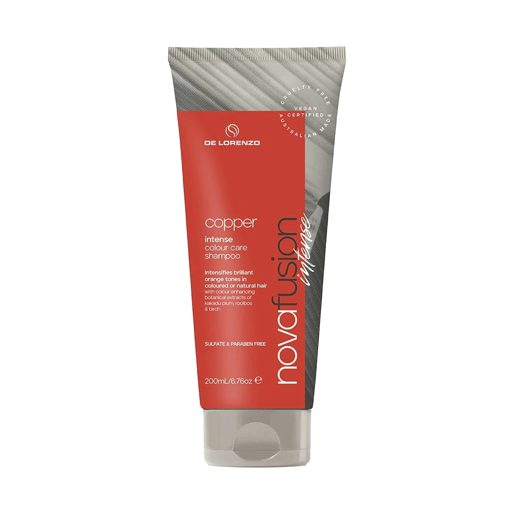 De Lorenzo Copper Intense Colour Care Shampoo 200ml