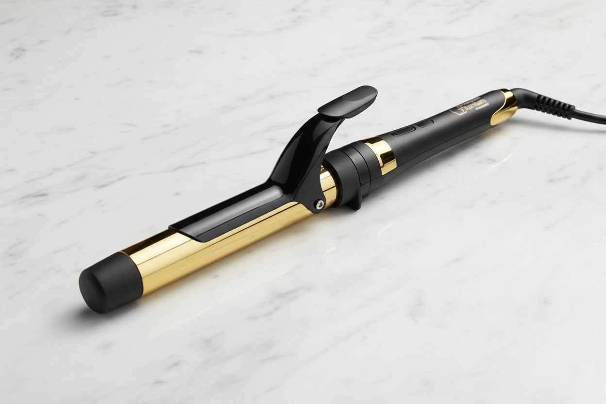 Curling Iron on Marble