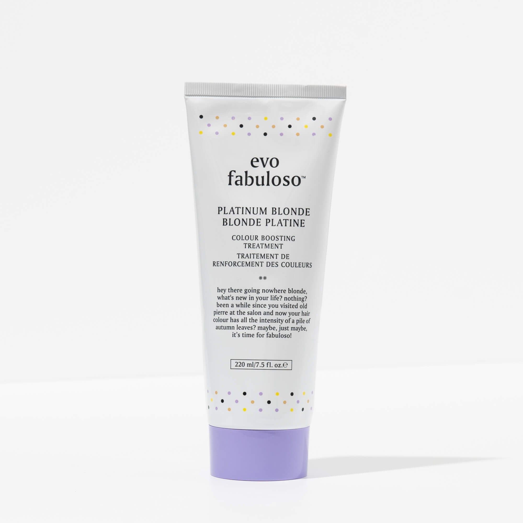 Evo Fabuloso Platinum Blonde Colour Boosting Treatment 220ml