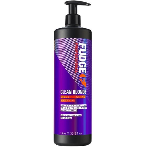 FUDGE CLEAN BLONDE VIOLET TONING SHAMPOO 1