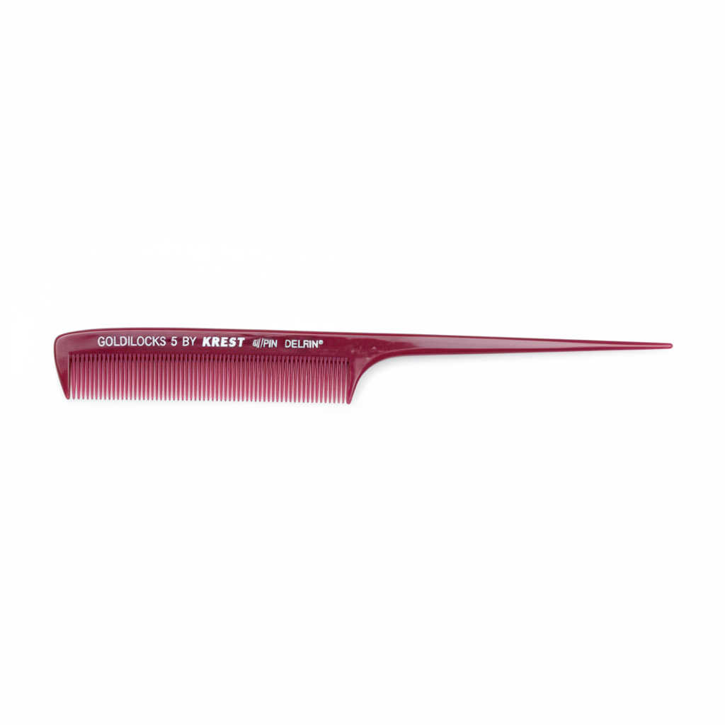 Goldilocks 5 Rat Tail Comb - Horizontal