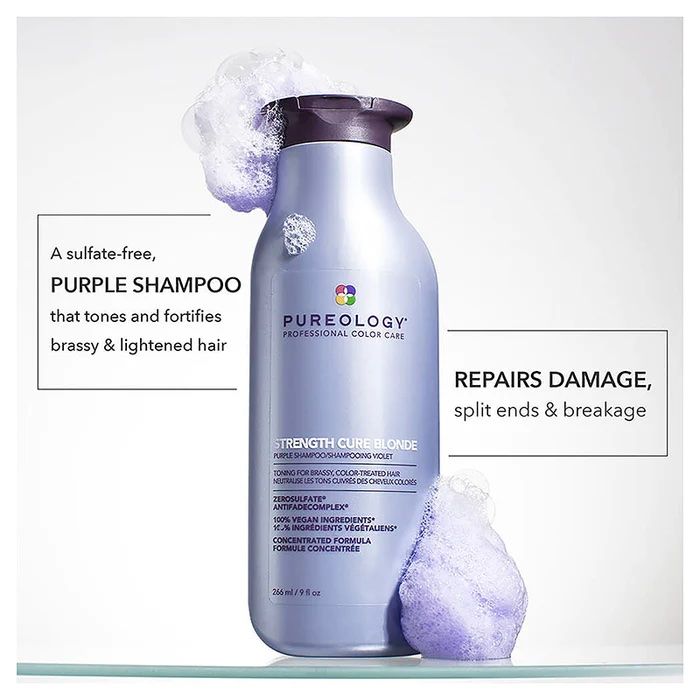 Pureology Strength Cure Blonde Shampoo 266ml