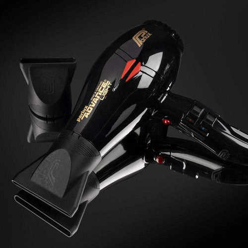 Black Parlux Advance Light Hairdryer
