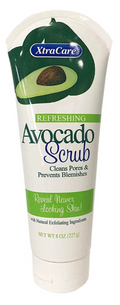 Refreshing Avocado Scrub Pore Cleanser Exfoliating Blemish Exfoliator 227g