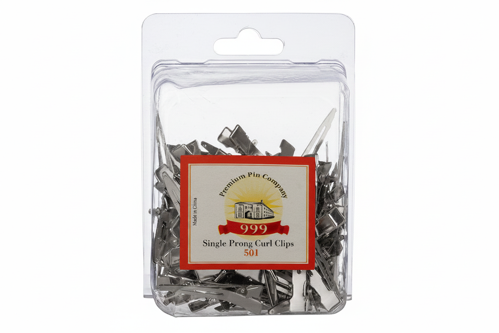 Single Prong Curl Clips 501 - Enhanced