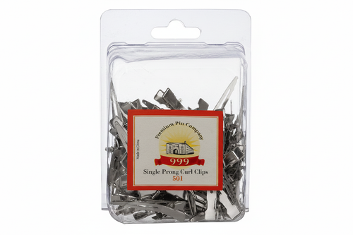 Single Prong Curl Clips 501 - Enhanced